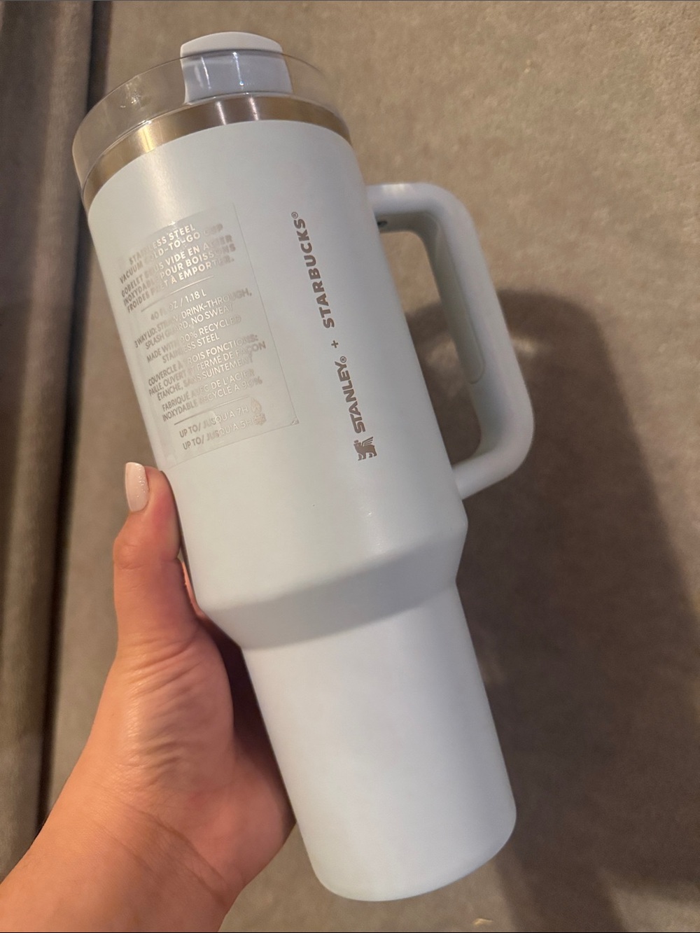 Stanley x Starbucks Spring Blue Tumbler 40oz
